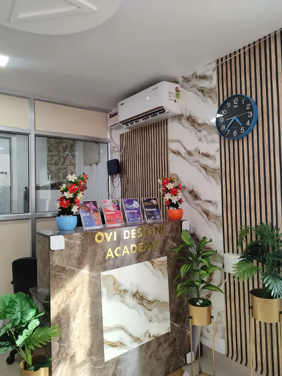 Reception of the Ovi Design Academy UX UI design studio