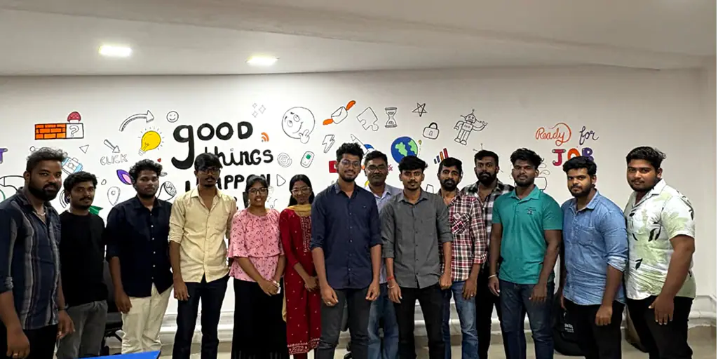 UX UI design batch students in the Ovi Design Academy studio
