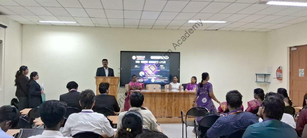 Panimalar Engineering College, Chennai, Zenithon, Guest of Honor, Rajkumar UX Design, Ovi Design Acadamy