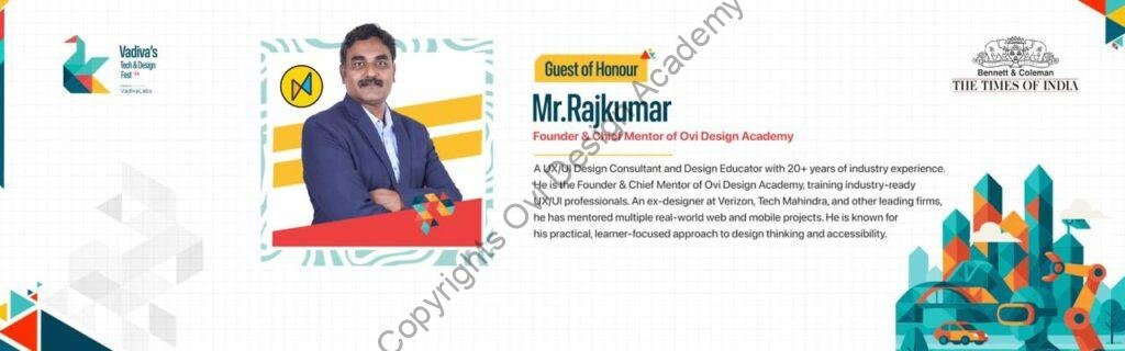 Vadiva's Design Fest 2026, Ovi Design  Official Sponsor and Active Contributor