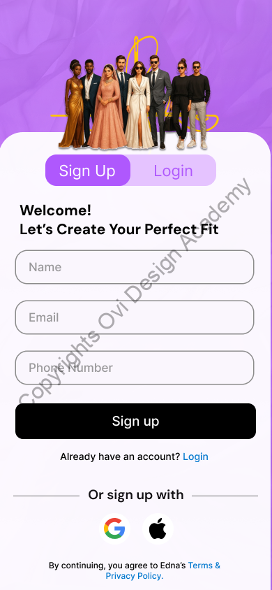 SignUp Page